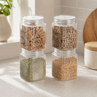Varg Container 500ml 4pcs Set | Airtight Storage Jars