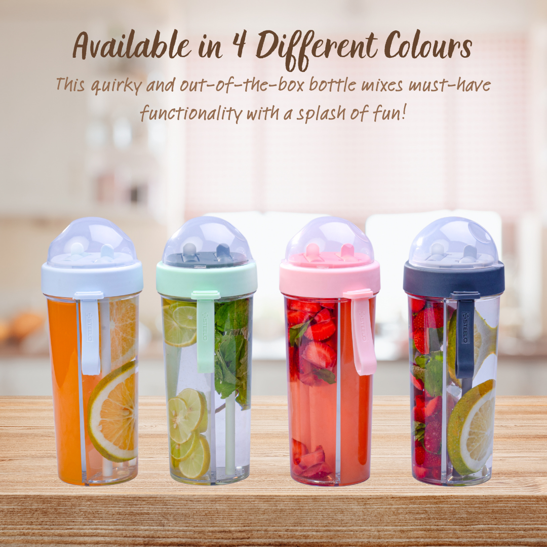 Sipmate Dual Sipper Bottle 600ml – Dual Sipper Water Bottle