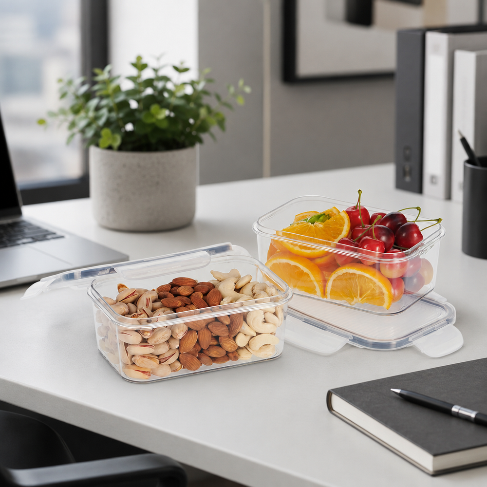 SoFresh SoClick Container 800ml 2pcs Set | Click-Lock Food Containers