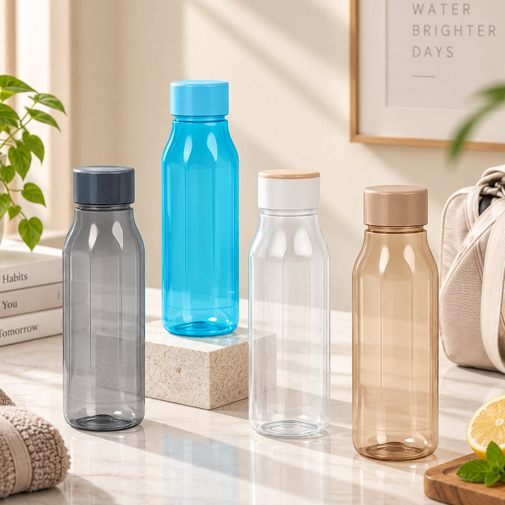 Aqua Water Bottle 4pcs Set | Leakproof Everyday Water Bottles