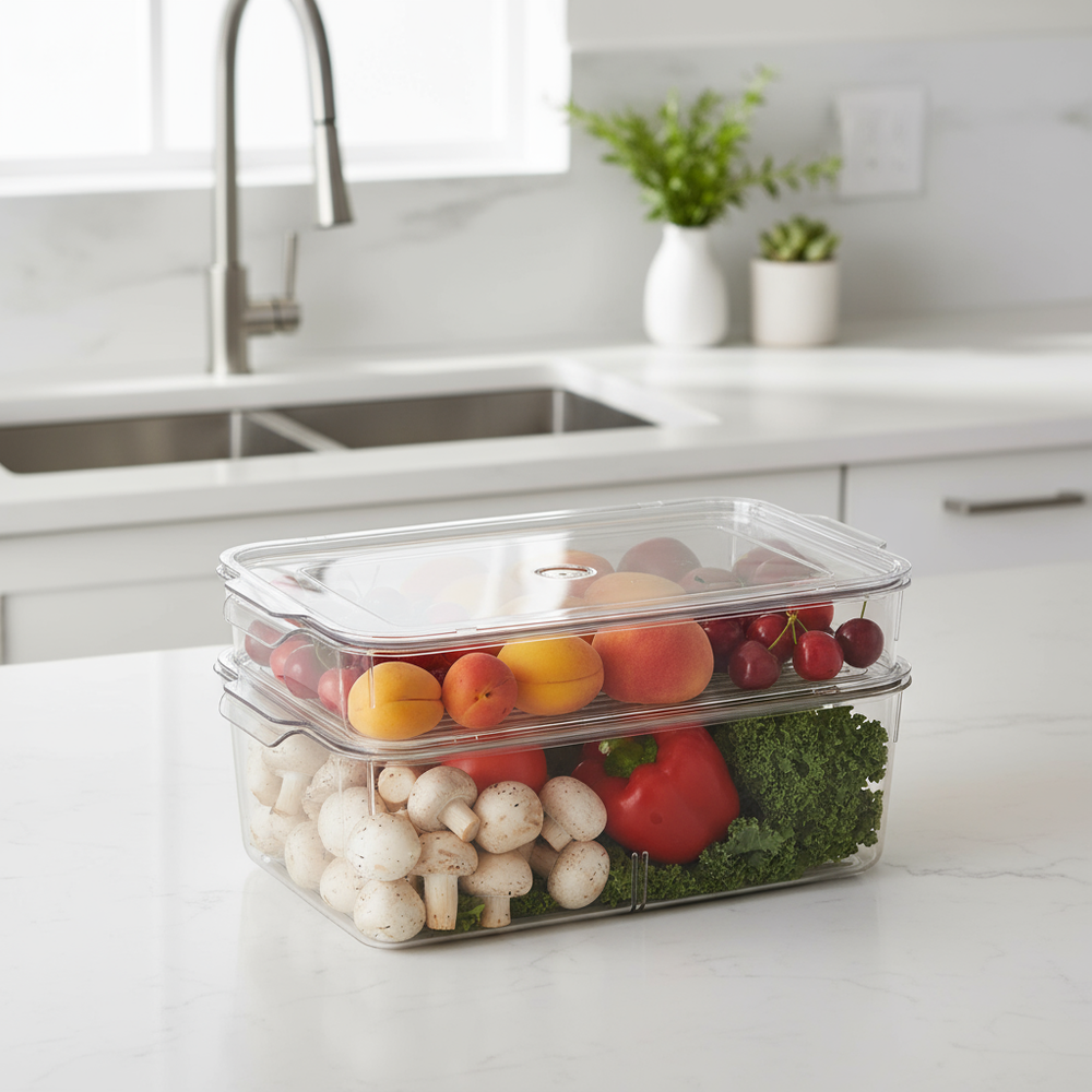 Organiser Tray Small + Big 2pcs Set | Kitchen Storage Tray