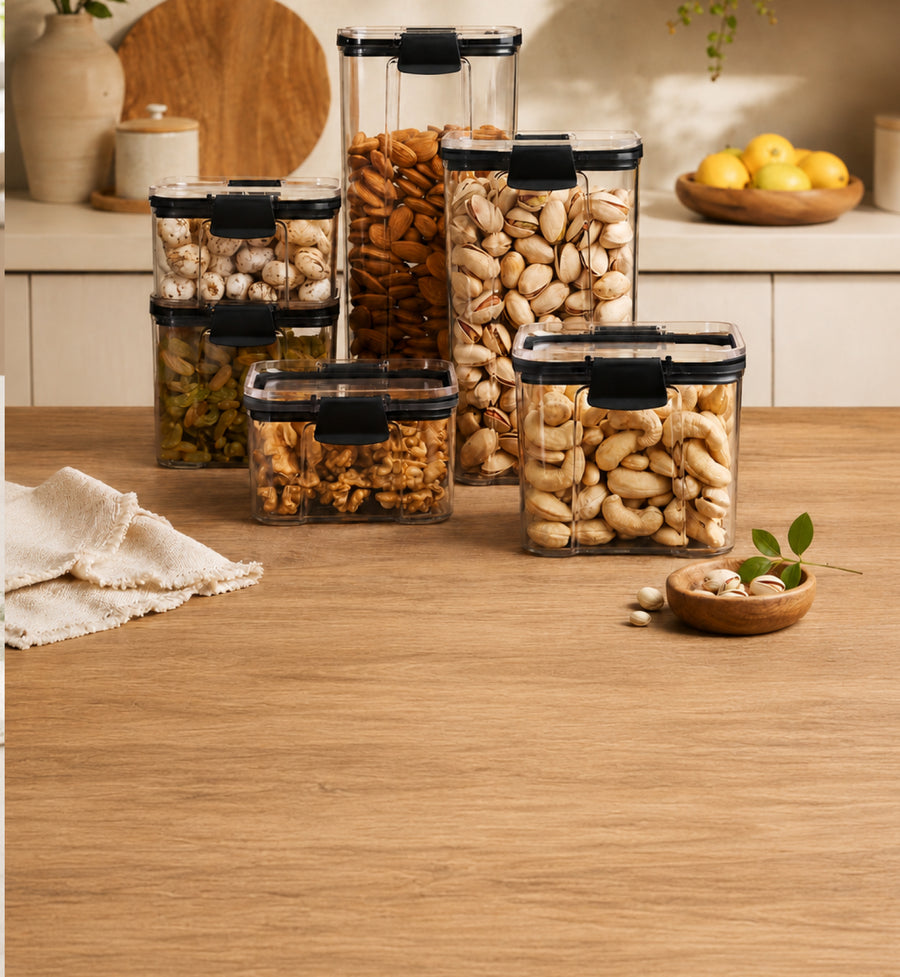 My pantry has never looked this organised.
