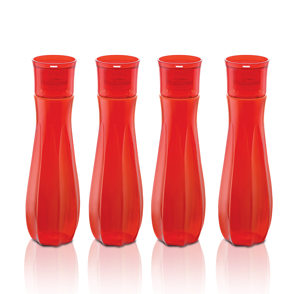 Floret Water Bottle 1L 4pcs Set | Leakproof Water Bottles