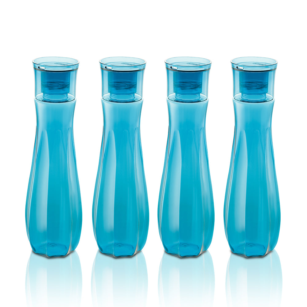 Floret Water Bottle 1L 4pcs Set | Leakproof Water Bottles