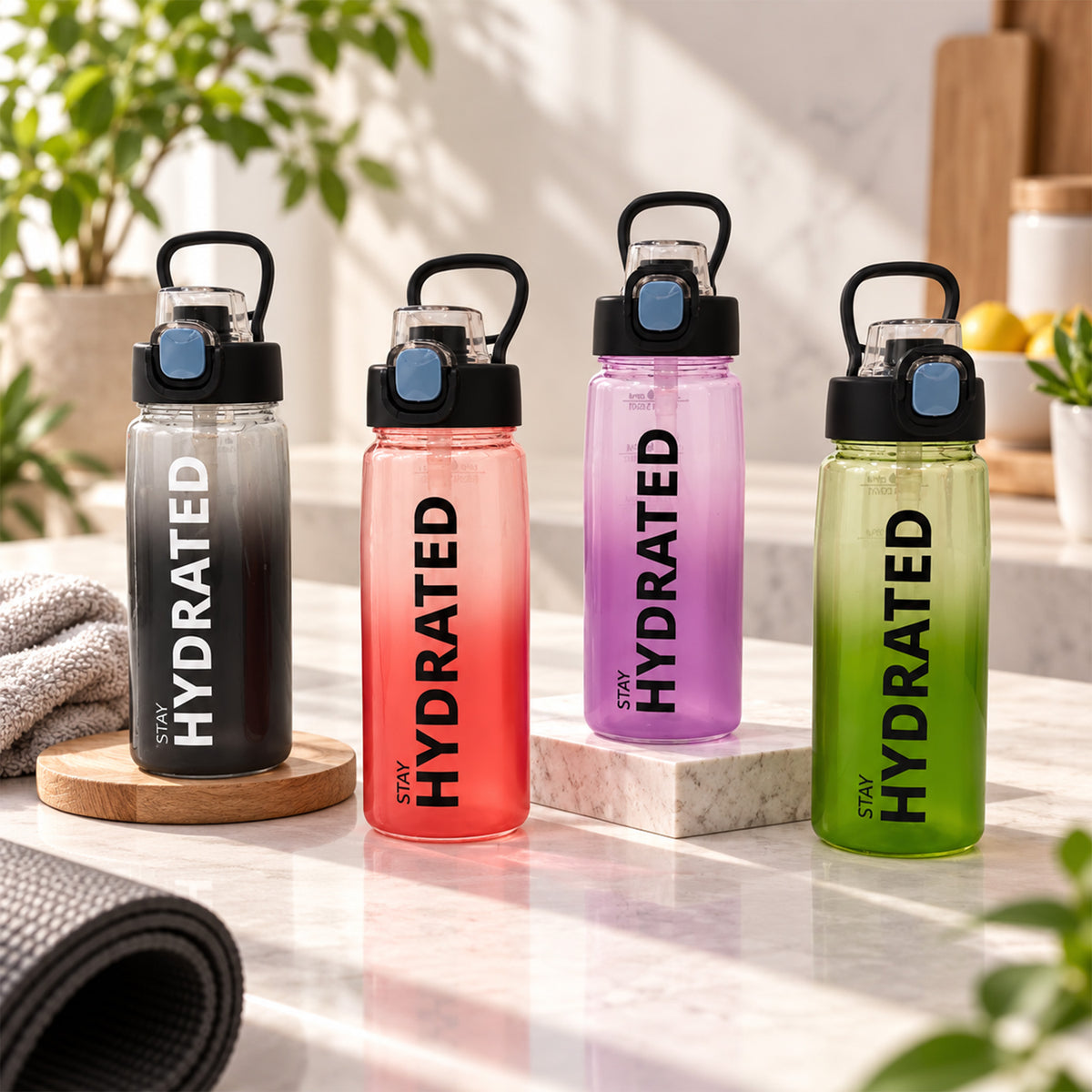 Hydration Sipper Bottle 650ml | Leakproof Sipper Bottle