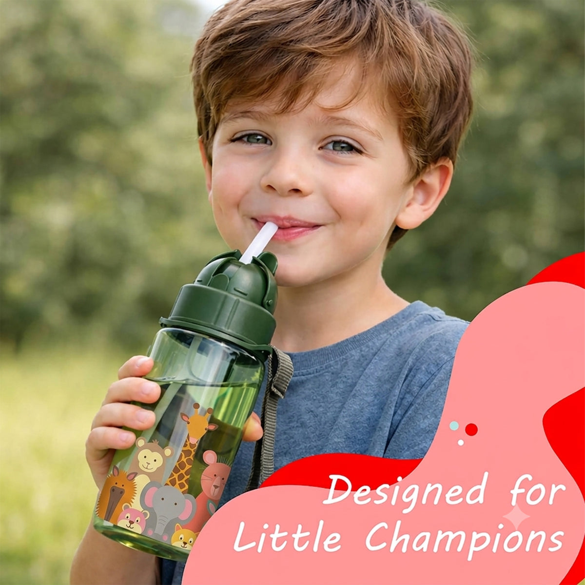 SipKid Sipper Bottle | Kids Sipper Water Bottle