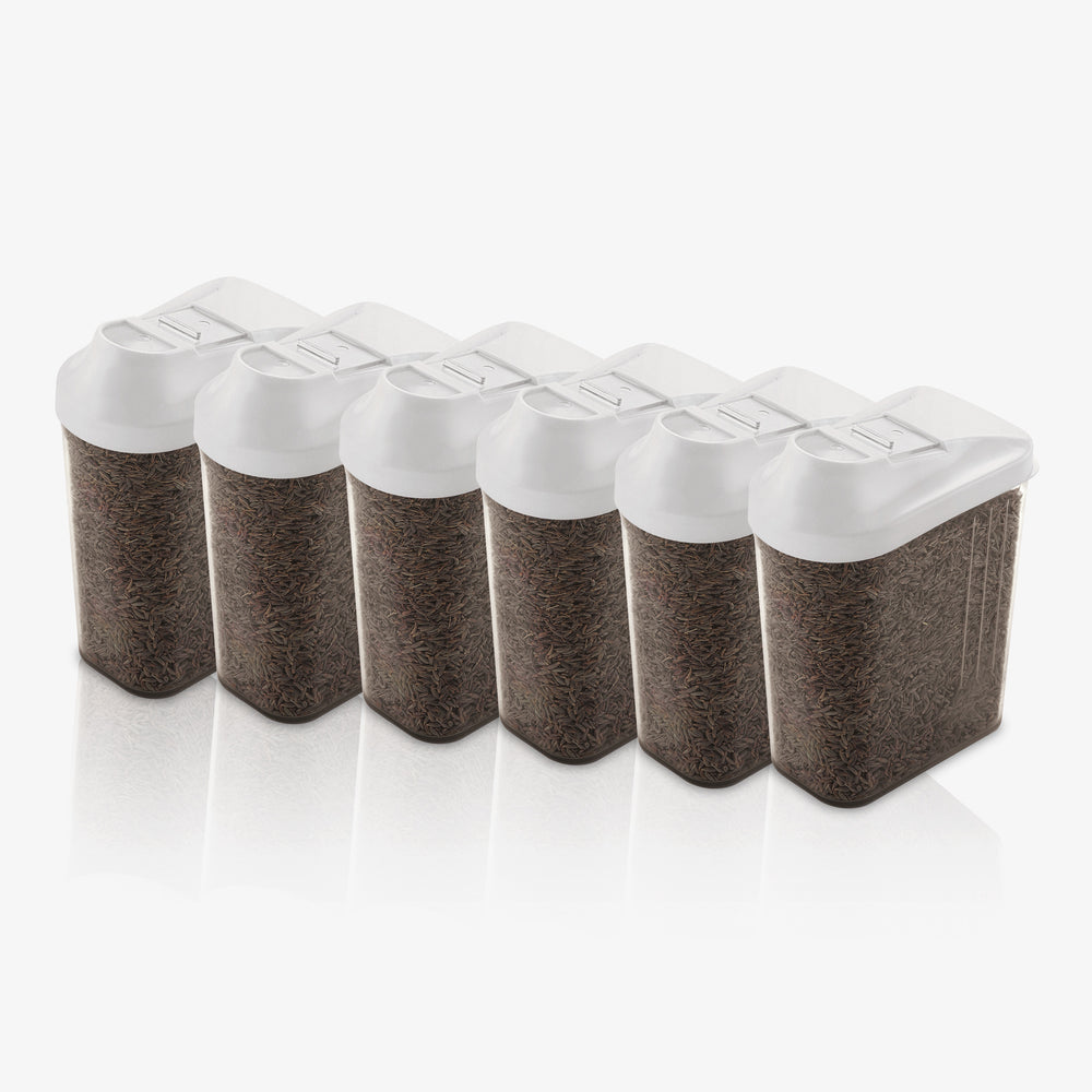 Skippar Container 500ml 6pcs Set | Airtight Storage Jars