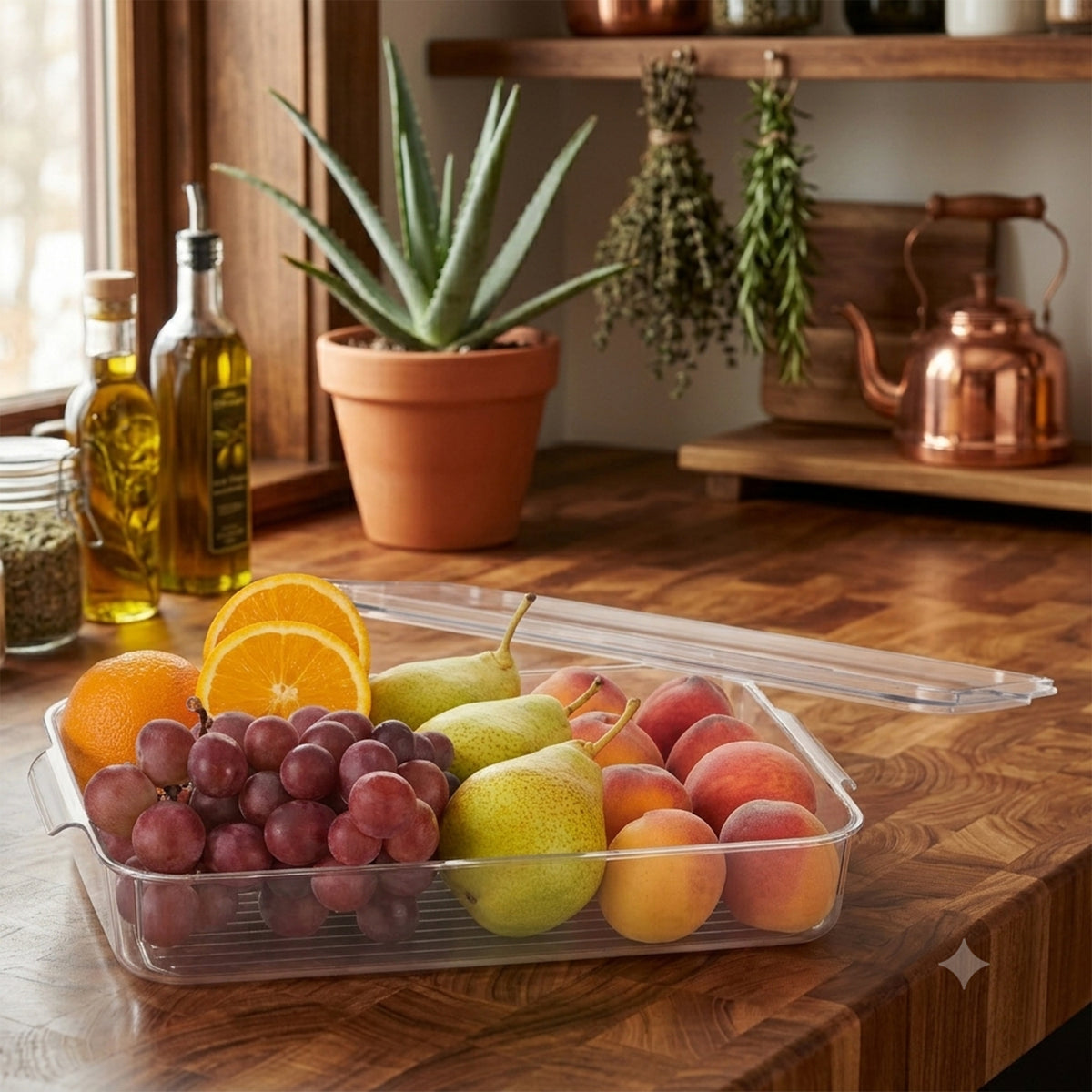 Organiser Tray 2700ml 1pc | Multipurpose Kitchen Storage Tray