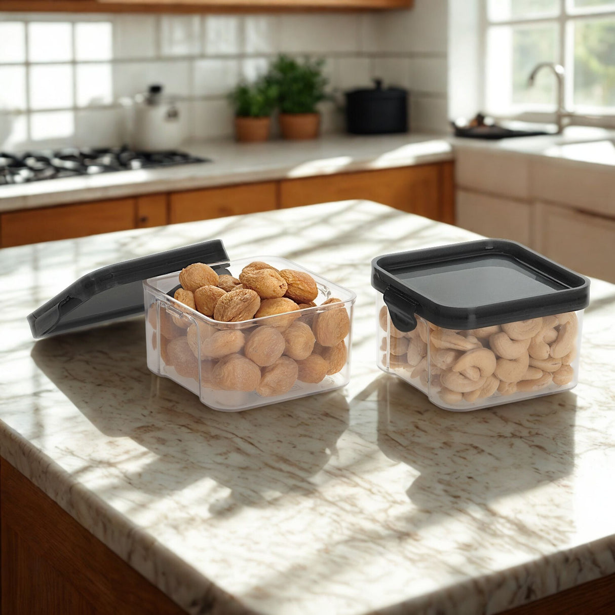 SoFresh Stack Container 460ml 2pcs Set | Stackable Airtight Containers
