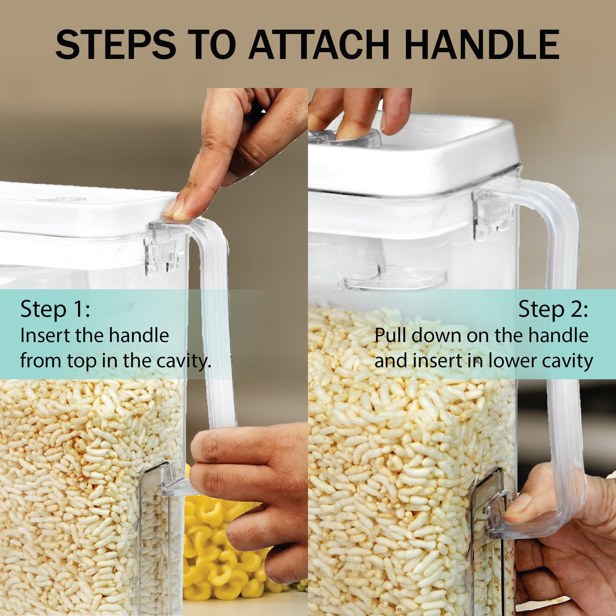 SoFresh Flip-Lock Container 4200ml | Airtight Dry Storage Jar