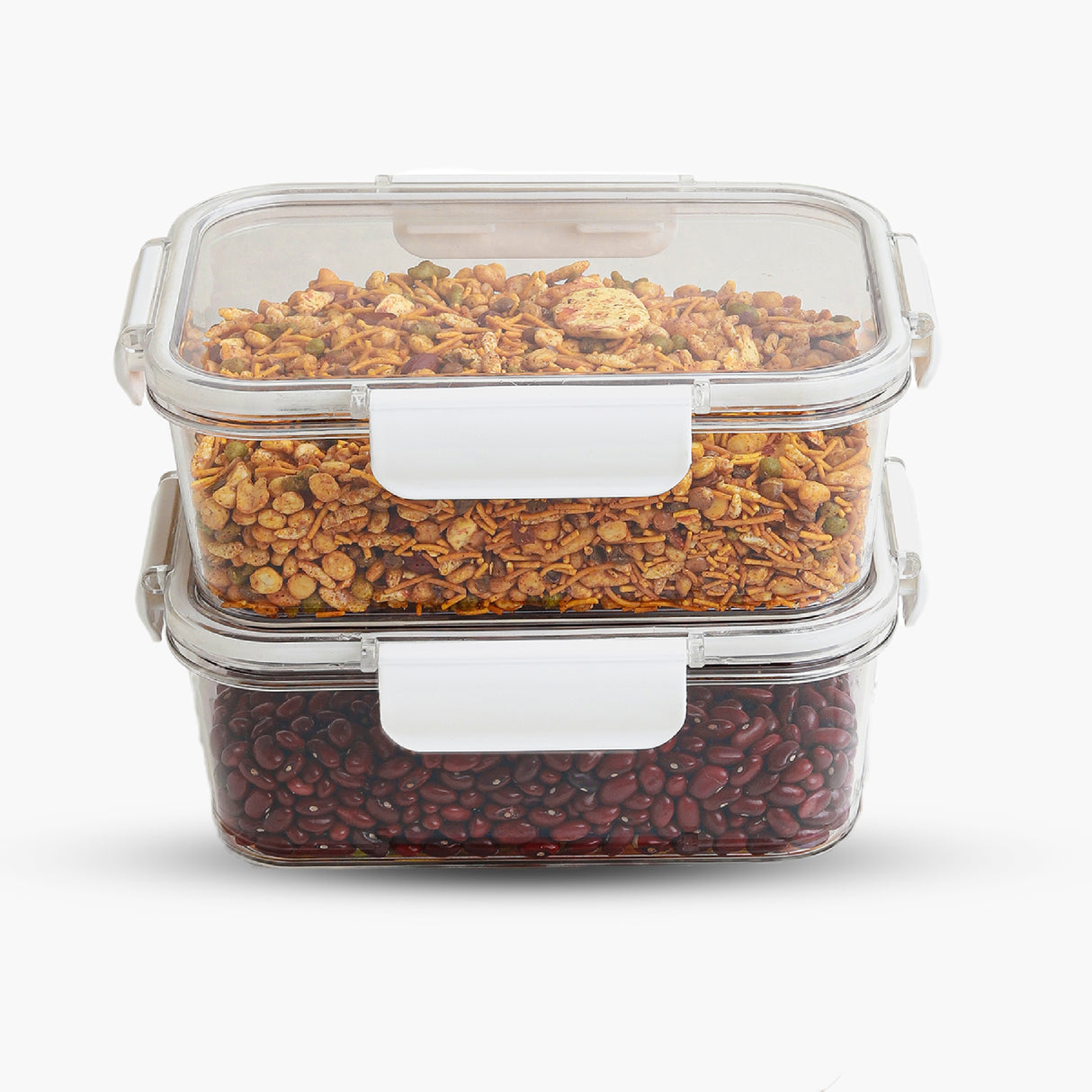 SoFresh Rectangular Container 1200ml 2pcs Set | Leakproof Food Containers