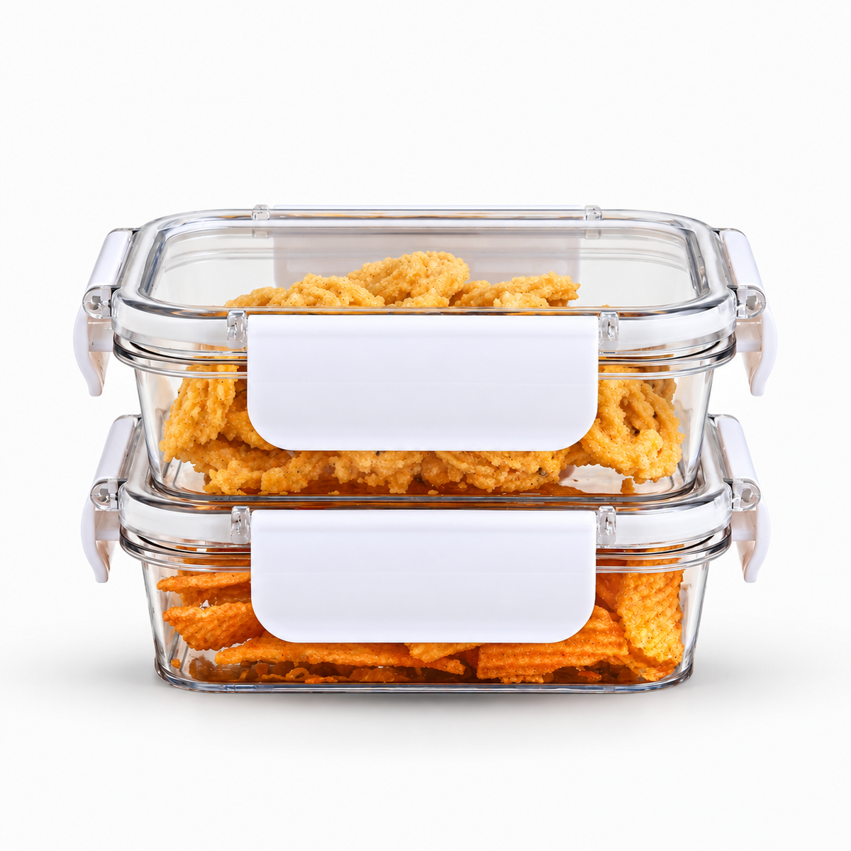 SoFresh Rectangular Container 300ml 2pcs Set | Leakproof Food Containers