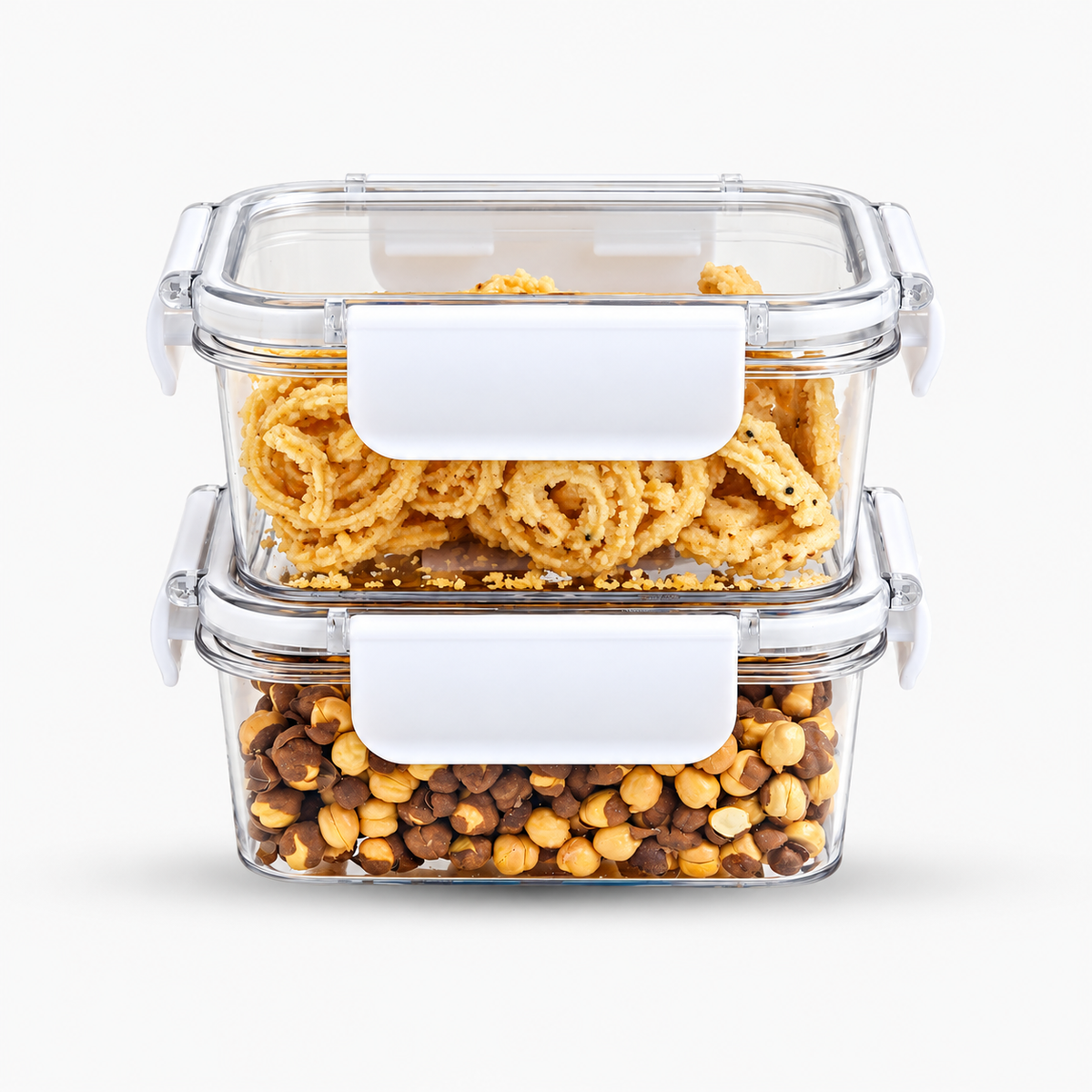 SoFresh Rectangular Container 500ml 2pcs Set | Leakproof Food Containers