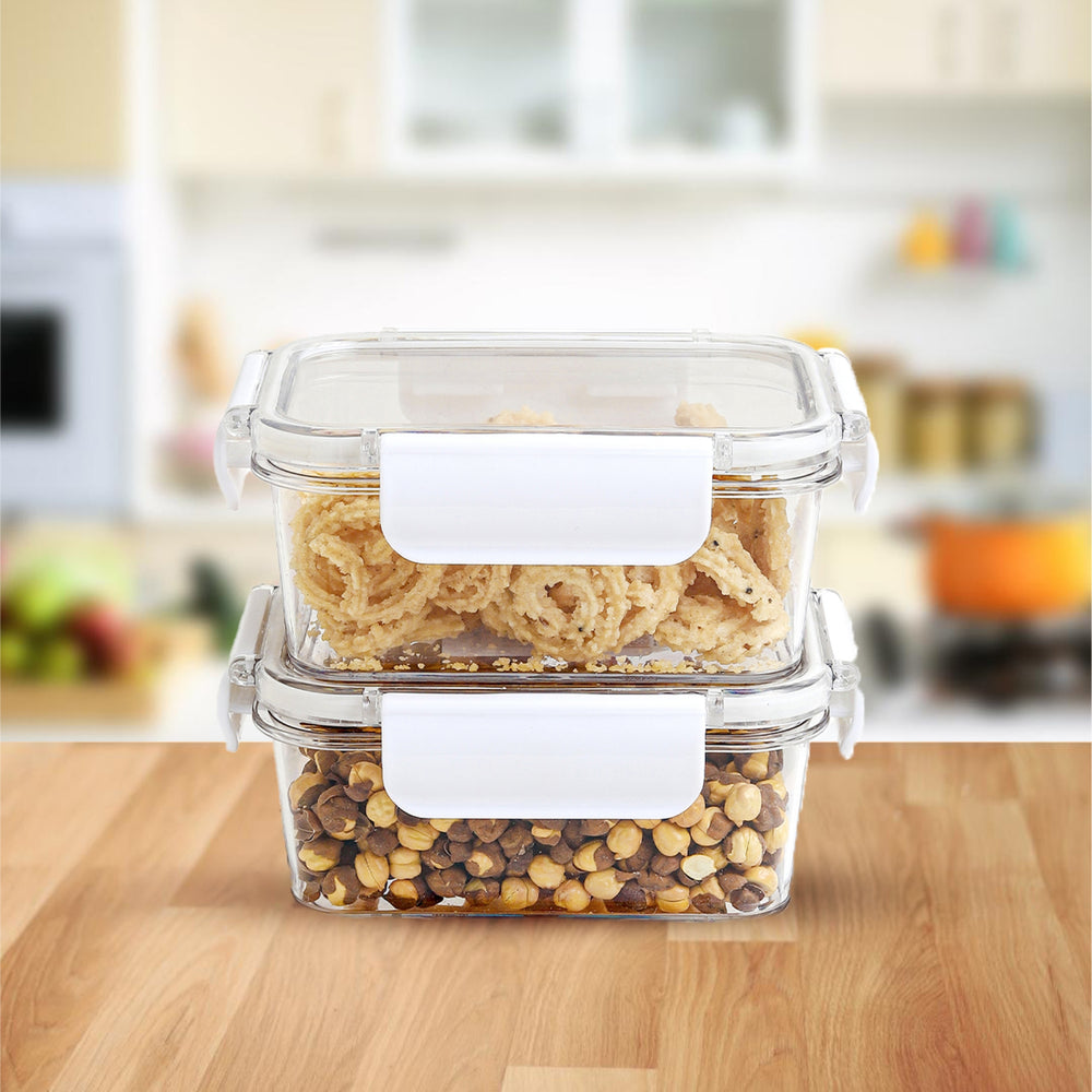 SoFresh Rectangular Container 500ml 2pcs Set | Leakproof Food Containers