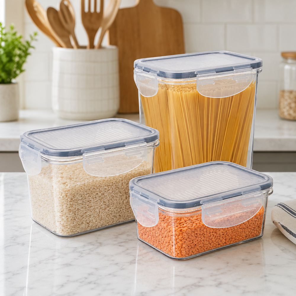 SoFresh SoClick Container 3pcs Set | Click-Lock Food Containers
