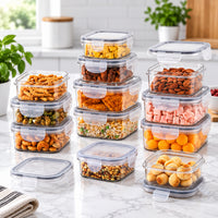 SoFresh Square Container 12pcs Set | Airtight Food Containers