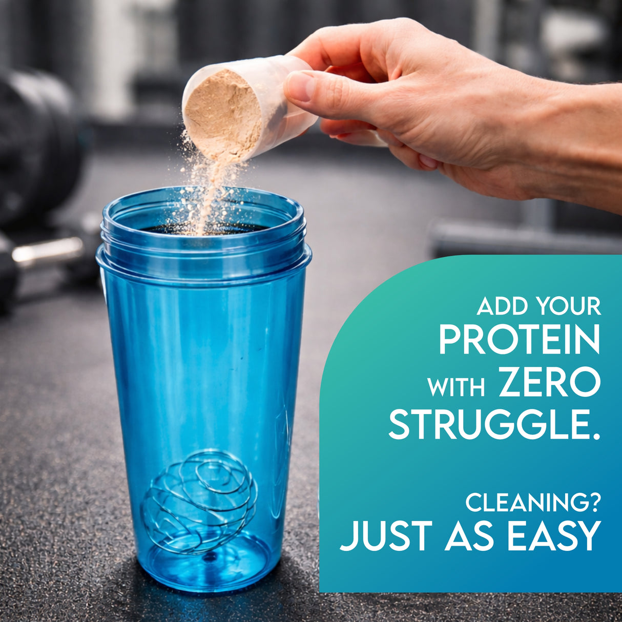ShapeUp Shaker Bottle 500ml 2pcs Set | Gym Protein Shaker with Mixing Ball