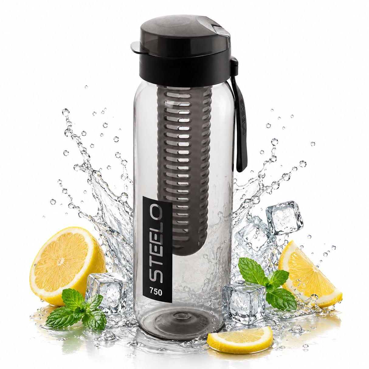 Sante Infuser Bottle 750ml 2 pcs Set | Fruit Infuser Water Bottle