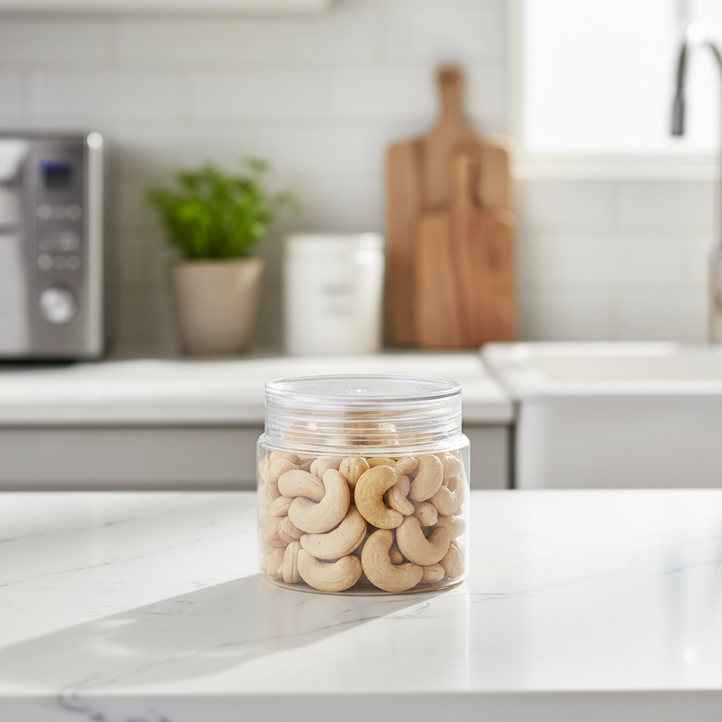 Homely Container 500ml 4pcs Set | Airtight Kitchen Storage Jars