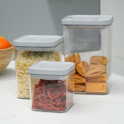 Push & Lock Container