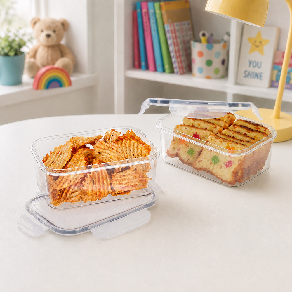SoFresh SoClick Container 1200ml 2pcs Set | Click-Lock Food Containers