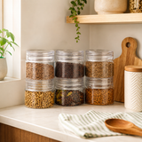 Homely Container 125ml 6pcs Set | Airtight Kitchen Storage Jars