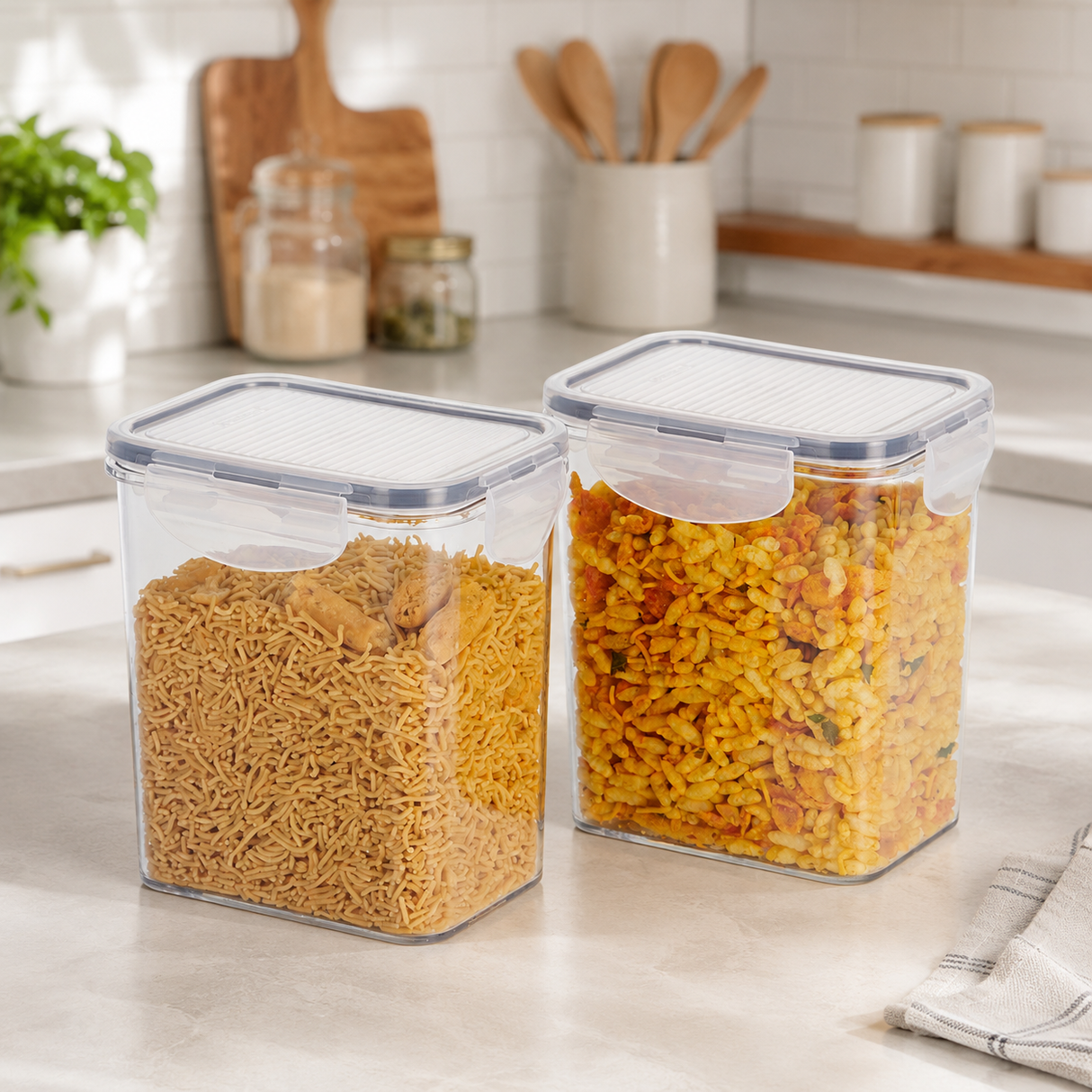 SoFresh SoClick Container 1400ml 2pcs Set | Click-Lock Food Containers