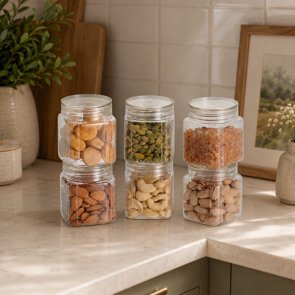 Varg Container 250ml 6pcs Set | Airtight Storage Jars