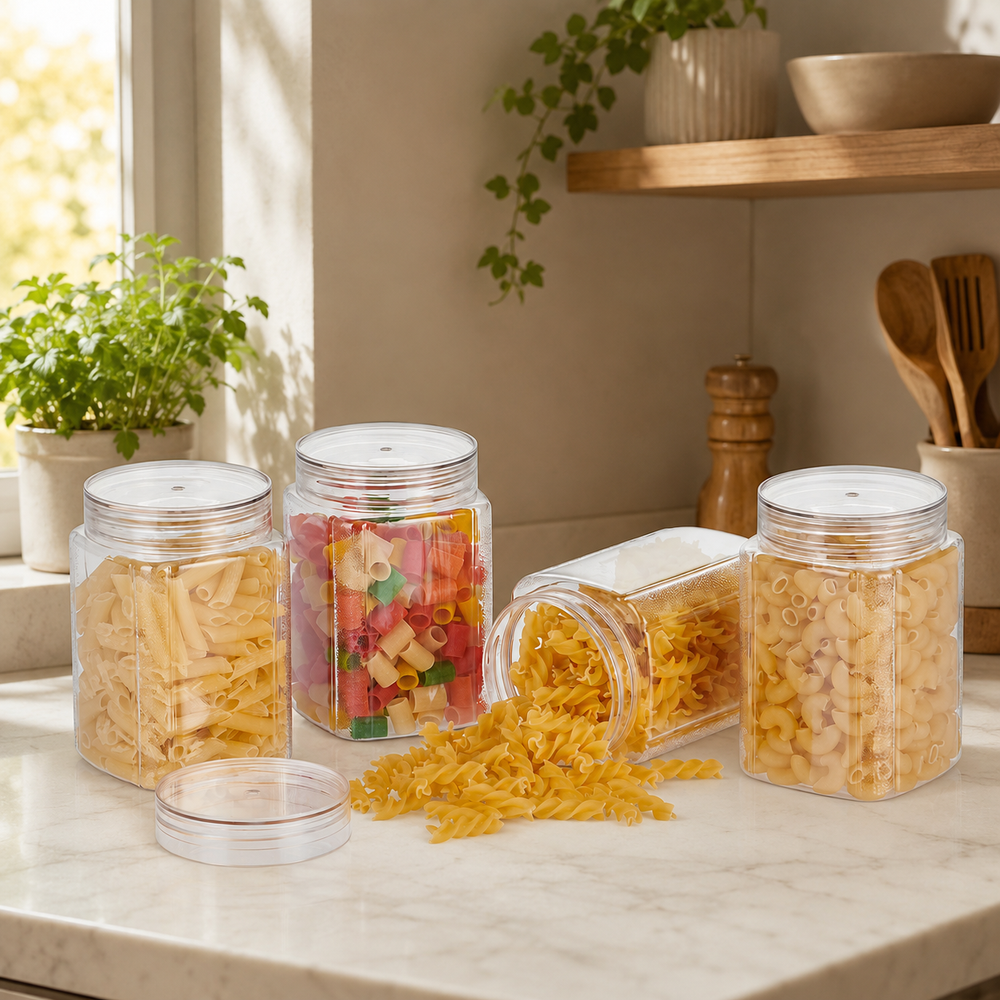 Varg Container 750ml 4pcs Set | Airtight Storage Jars