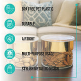 Candy Jar 500ml 2pcs Set | Designer Dry Fruit Jars