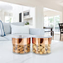 Candy Jar 500ml 2pcs Set | Designer Dry Fruit Jars