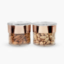 Candy Jar 500ml 2pcs Set | Designer Dry Fruit Jars