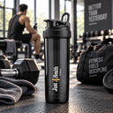 ShapeUp Shaker Bottle 700ml | Gym Protein Shaker with Mixing Ball