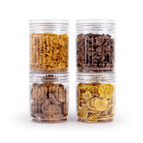 Prism Jar 1000ml 4pcs Set | Stackable Kitchen Storage Jars