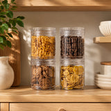 Prism Jar 1000ml 4pcs Set | Stackable Kitchen Storage Jars