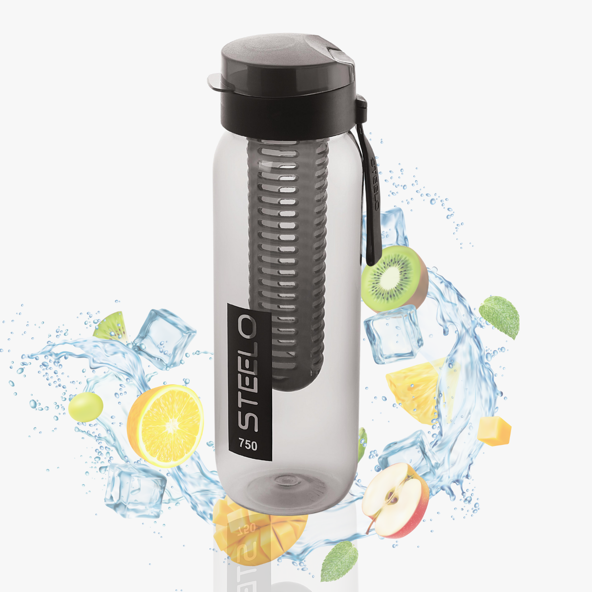 Sante Infuser Bottle 750ml 2 pcs Set | Fruit Infuser Water Bottle
