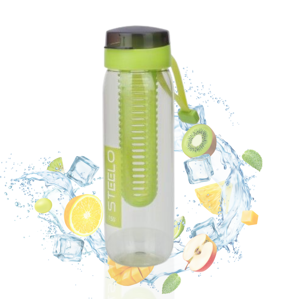 Sante Infuser Bottle 750ml 2 pcs Set | Fruit Infuser Water Bottle