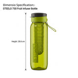 Sante Infuser Bottle 750ml | Fruit Infuser Water Bottle