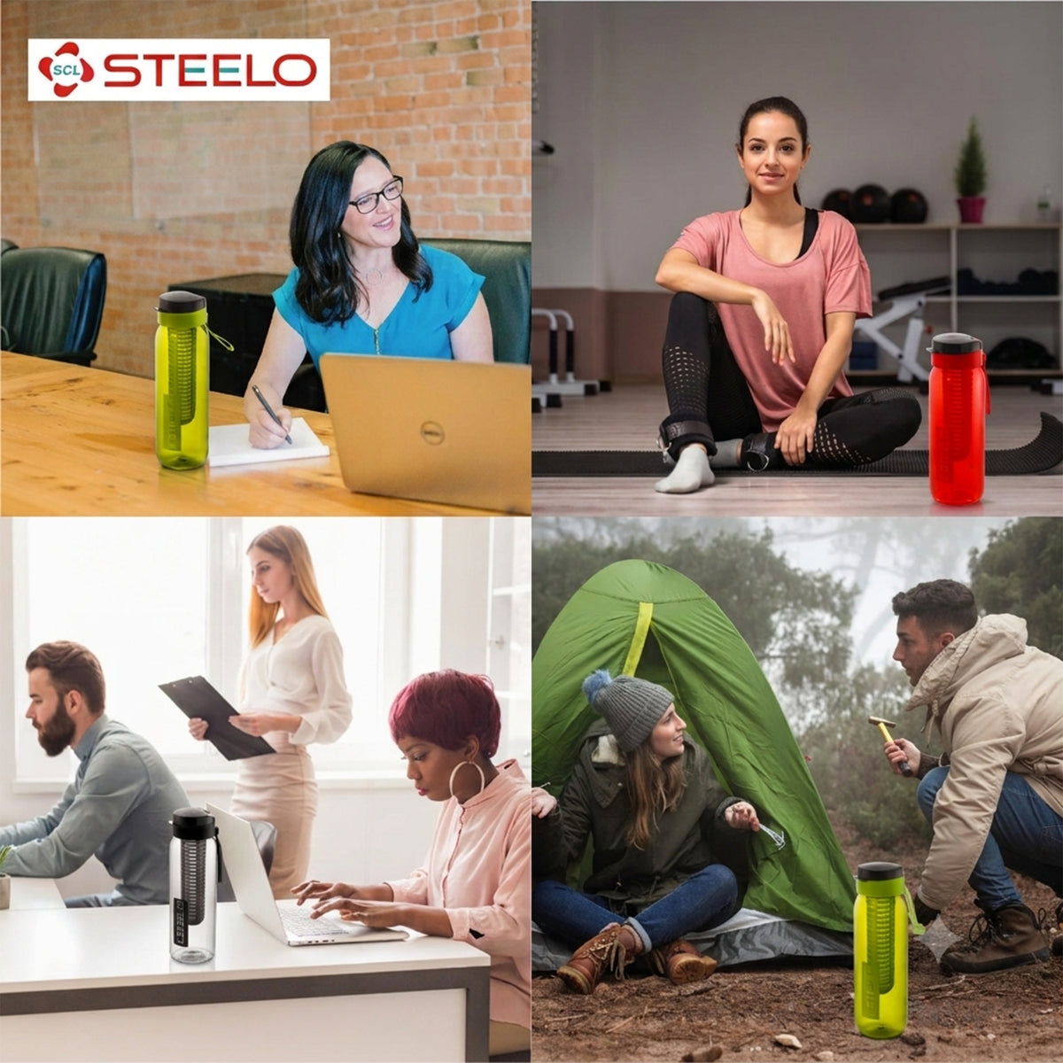 Sante Infuser Bottle 750ml | Fruit Infuser Water Bottle