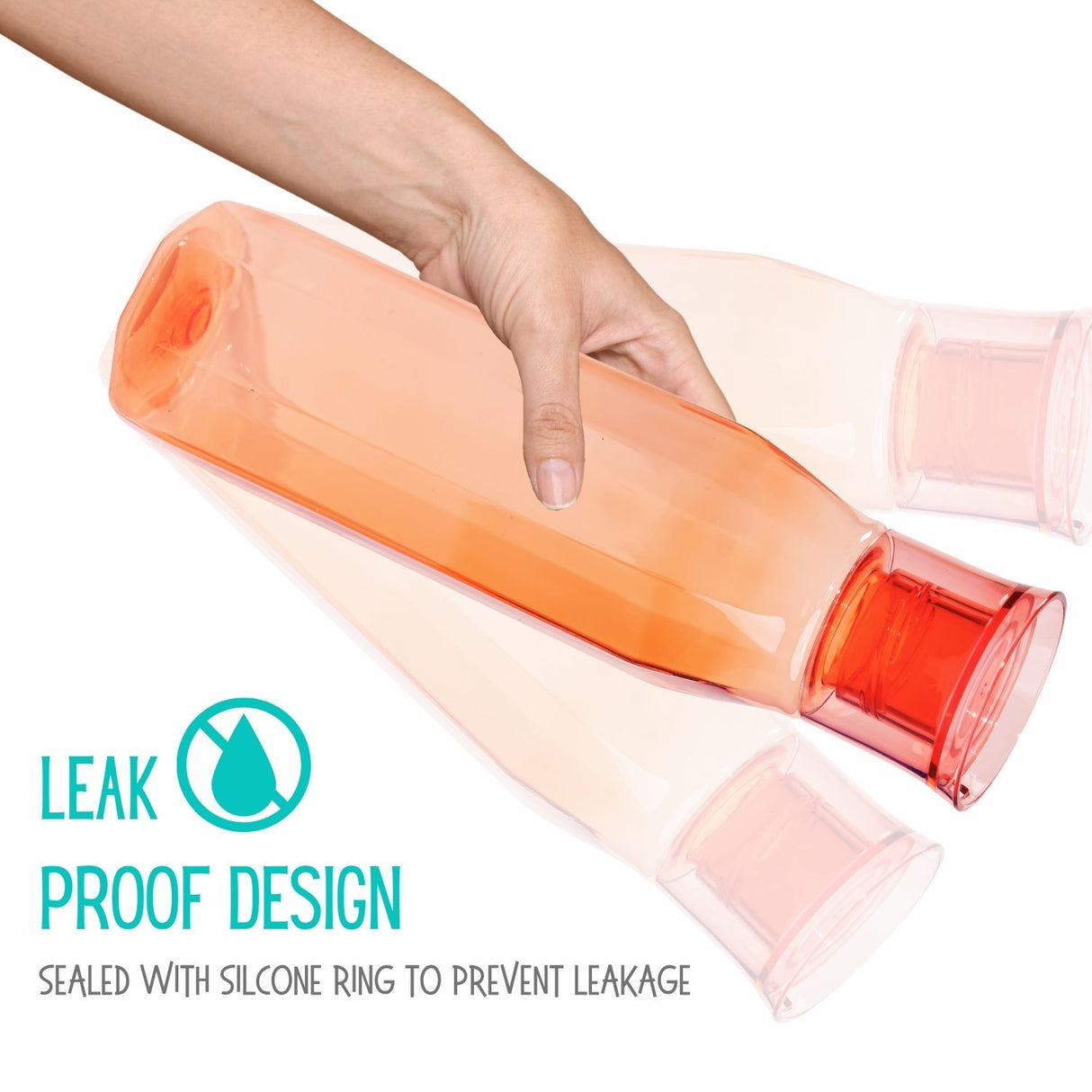 Sansa Water Bottle 1L 4pcs Set | Leakproof Water Bottle