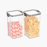 SoFresh FrameUp 1300ml 2pcs Set | Airtight Clip-Lock Storage Jars