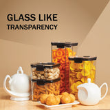 SoFresh FrameUp 1300ml 2pcs Set | Airtight Clip-Lock Storage Jars