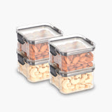 SoFresh FrameUp 460ml 4pcs Set | Airtight Clip-Lock Storage Jars