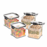 SoFresh FrameUp 700ml 4pcs Set | Airtight Clip-Lock Storage Jars