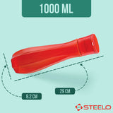 Floret Water Bottle 1L 4pcs Set | Leakproof Water Bottles