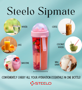 Sipmate Dual Sipper Bottle 600ml – Dual Sipper Water Bottle