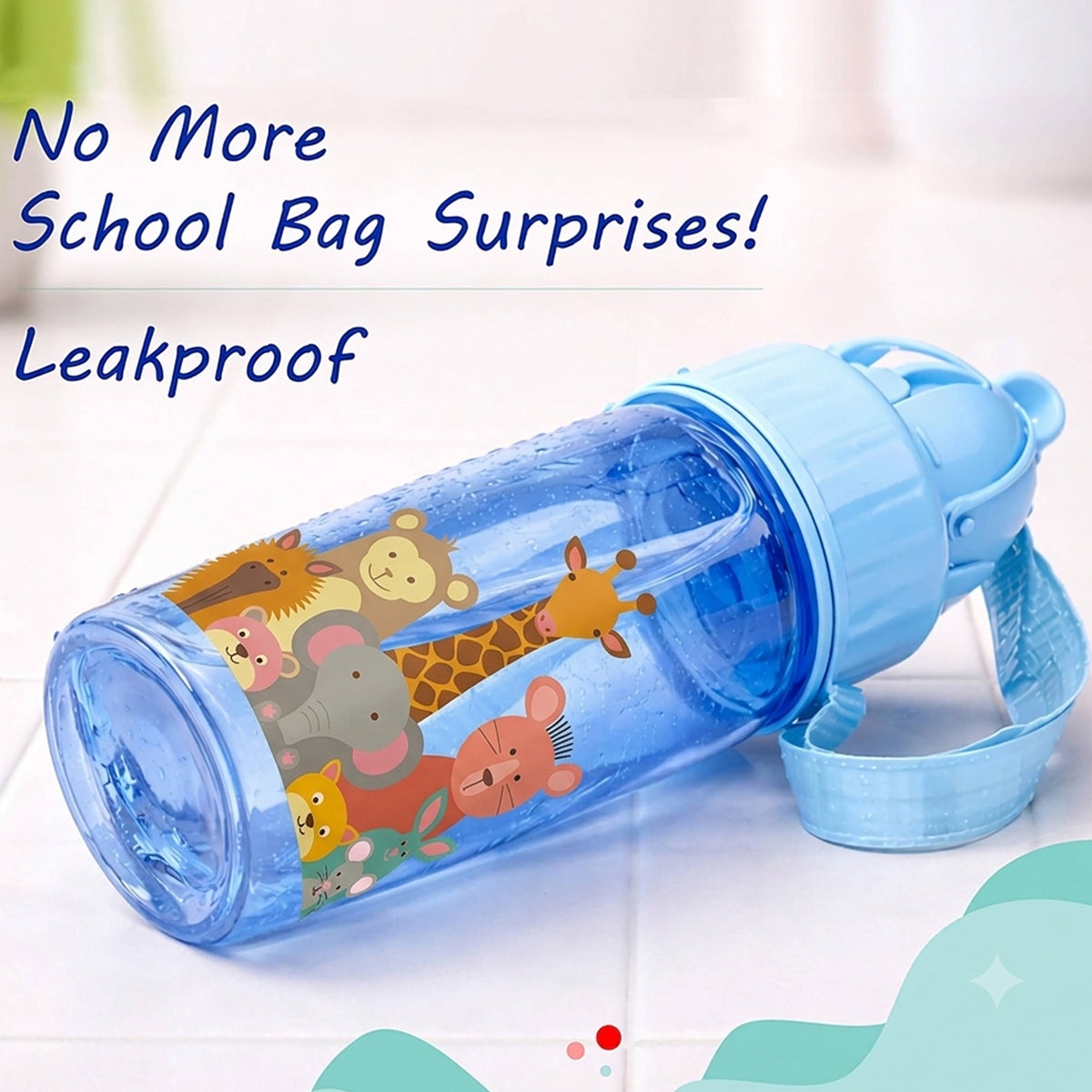 SipKid Sipper Bottle | Kids Sipper Water Bottle