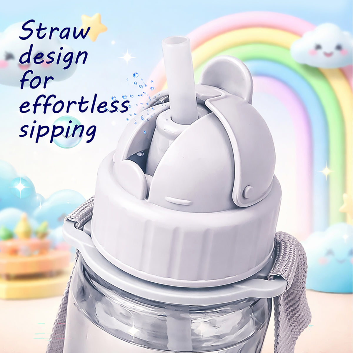 SipKid Sipper Bottle | Kids Sipper Water Bottle