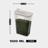 Skippar Container 1500ml 6pcs Set | Airtight Storage Jars