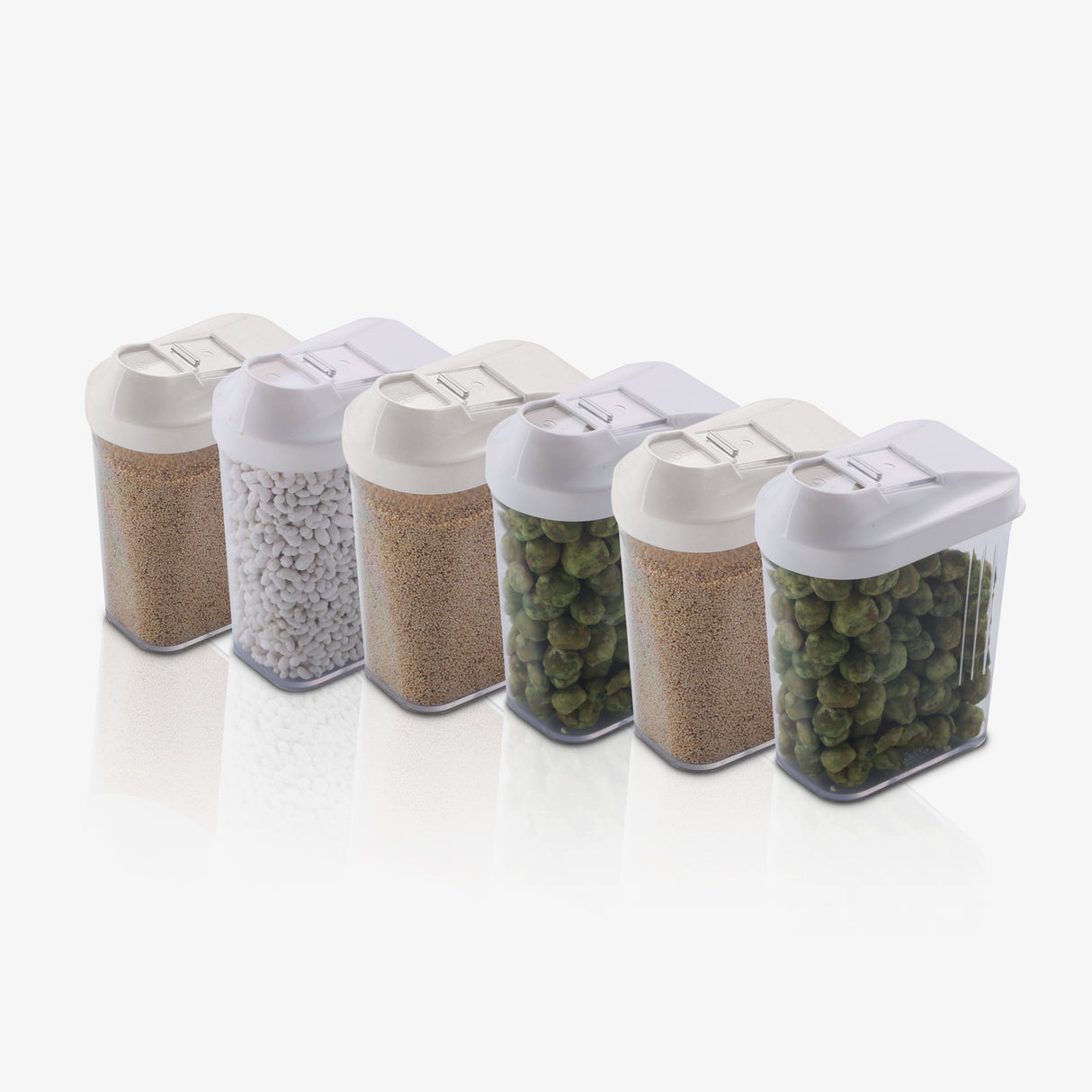 Skippar Container 250ml 6pcs Set | Airtight Storage Jars